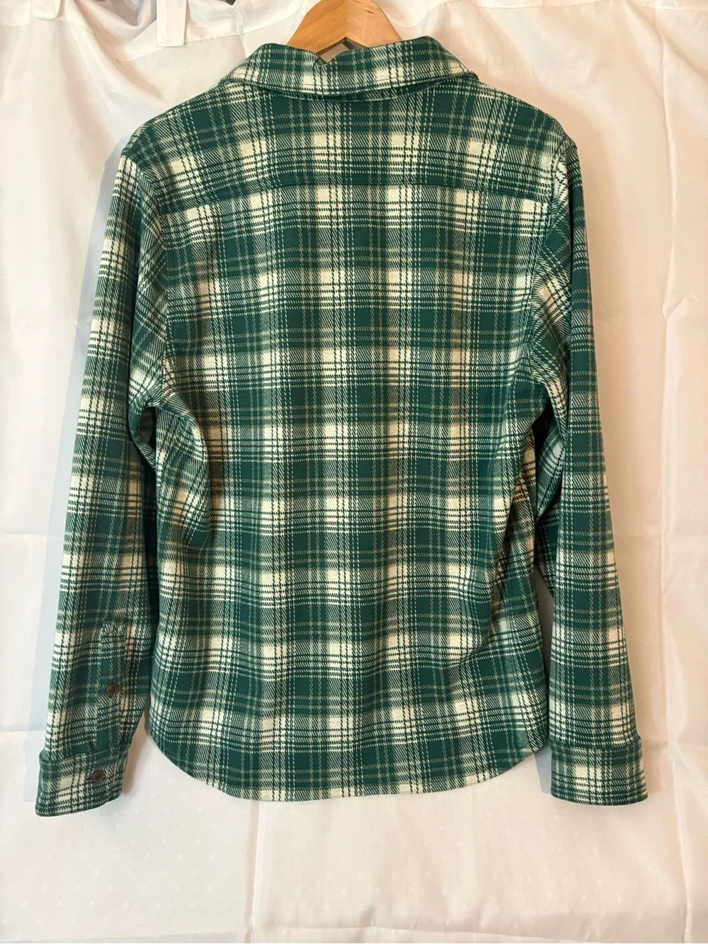J.Crew Men's Medium Double-Knit Green Plaid Work Shirt Jacket NWT CA914 Shacket